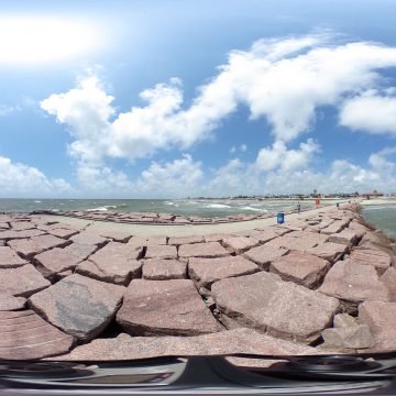 Galveston Island Seawall Jetty – Video