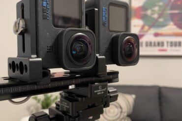 VR180 Gopro Camera Rig